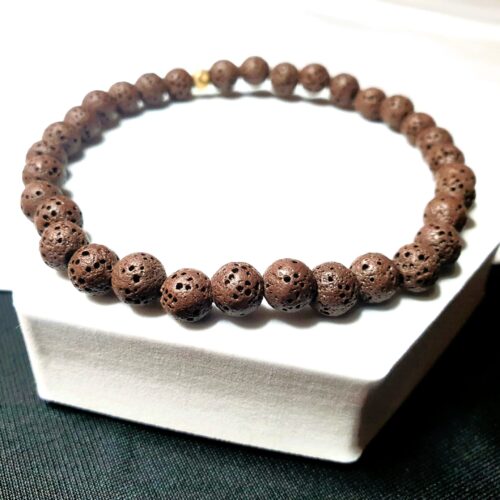 Bransoletka męska Brown Volcano