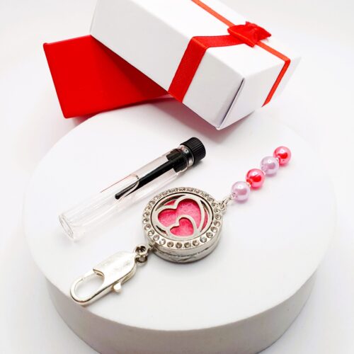 Pachnący brelok - różowe serce