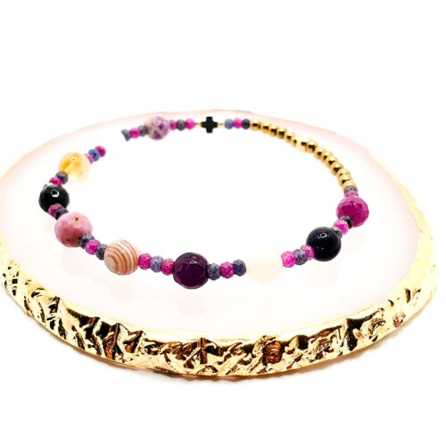 Bransoletka z kamieni szlachetnych